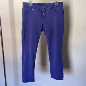 Periwinkle Elle Capri Pants